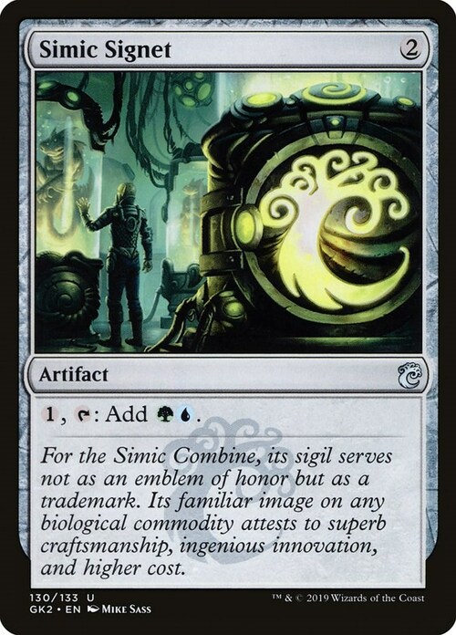 Simic Signet Card Front