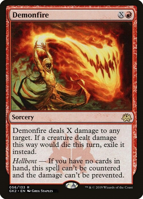 Demonfire Card Front