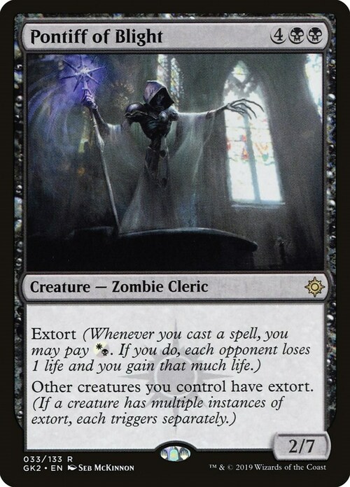 Pontiff of Blight Card Front