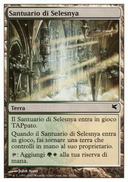 Selesnya Sanctuary Card Front