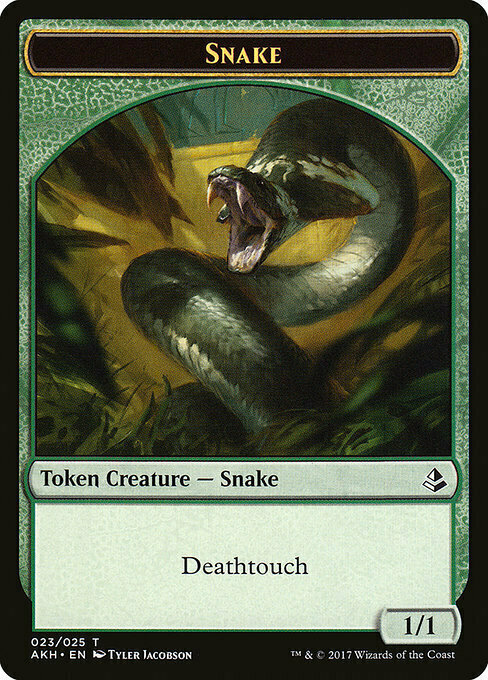 Snake Card Front