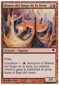 Shinen of Fury's Fire Card Front