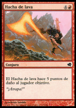 Lava Axe Card Front