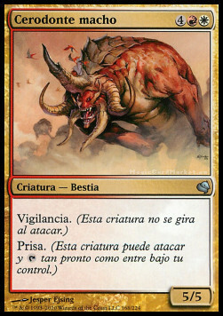 Bull Cerodon Card Front