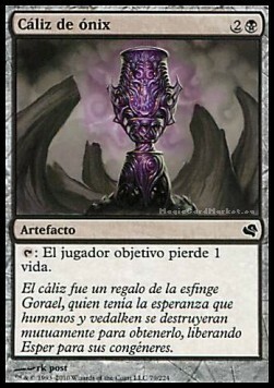 Onyx Goblet Card Front