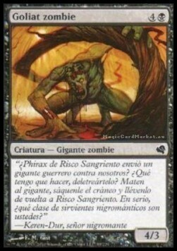 Zombie Goliath Card Front