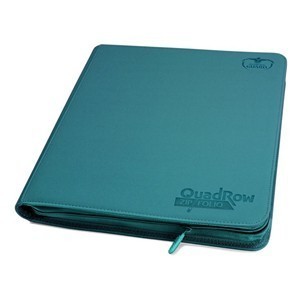 Quadrow Zipfolio Playset Binder (Petrol)