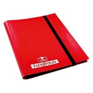 Flexxfolio 4-Pocket Binder (Red)