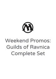 Set completo di Guilds of Ravnica Weekend Promos