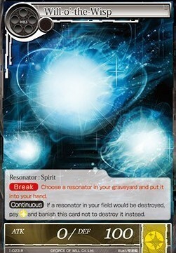 Will-o'-the-Wisp Card Front