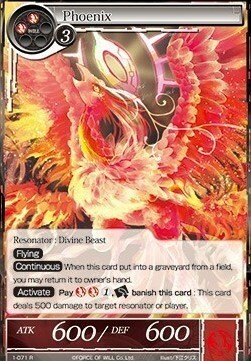 Phoenix Card Front