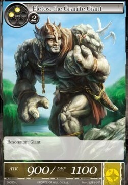 Eletos, the Granite Giant Card Front