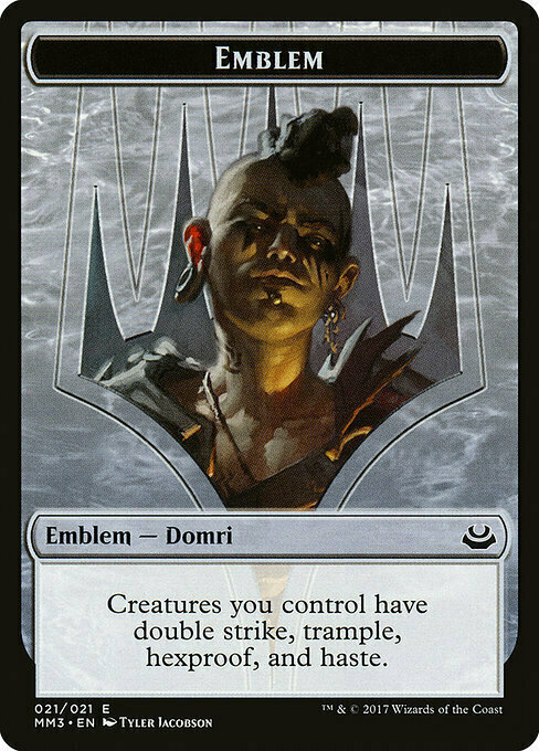 Domri Rade Emblem Card Front