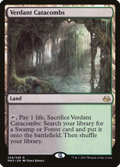 Verdant Catacombs Card Front