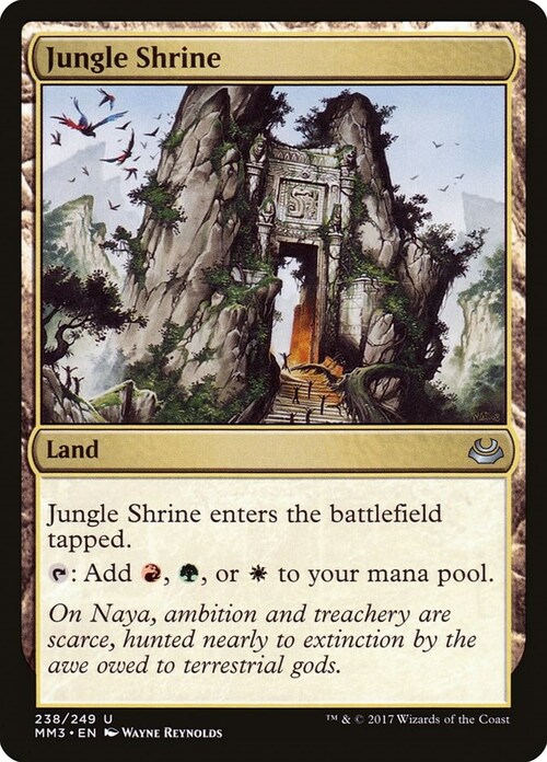 Jungle Shrine Card Front