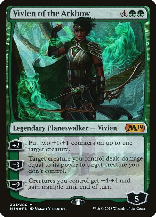 Vivien of the Arkbow Card Front