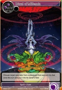 Ritual of Millennia Card Front