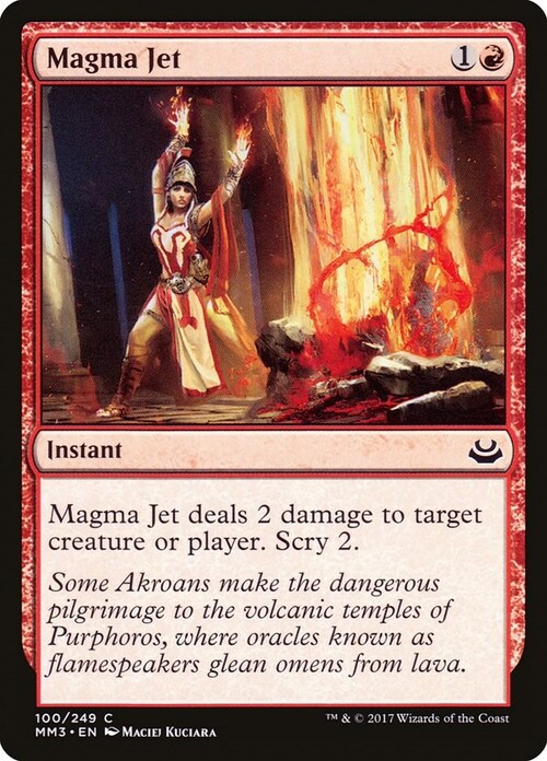 Magma Jet Card Front