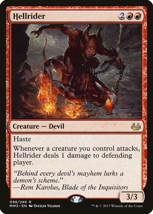 Hellrider Card Front