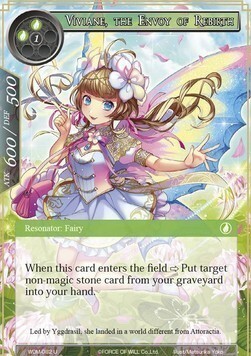 Viviane, the Envoy of Rebirth Card Front