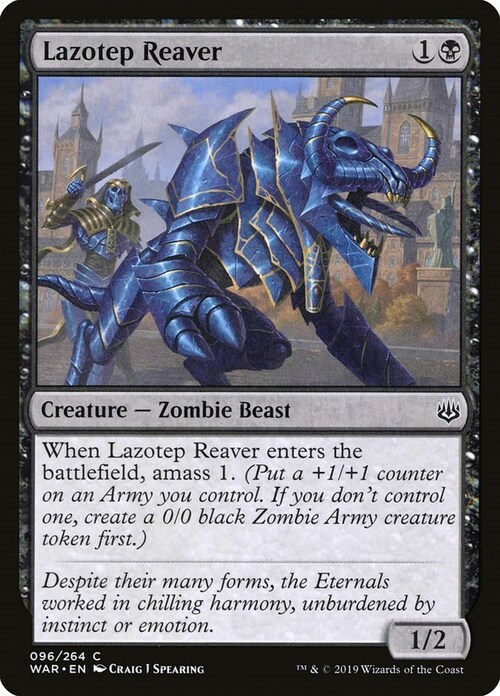 Lazotep Reaver Card Front