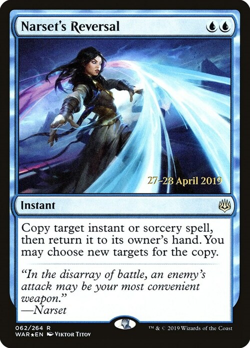 Narset's Reversal Card Front