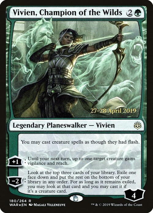 Vivien, Champion of the Wilds Card Front