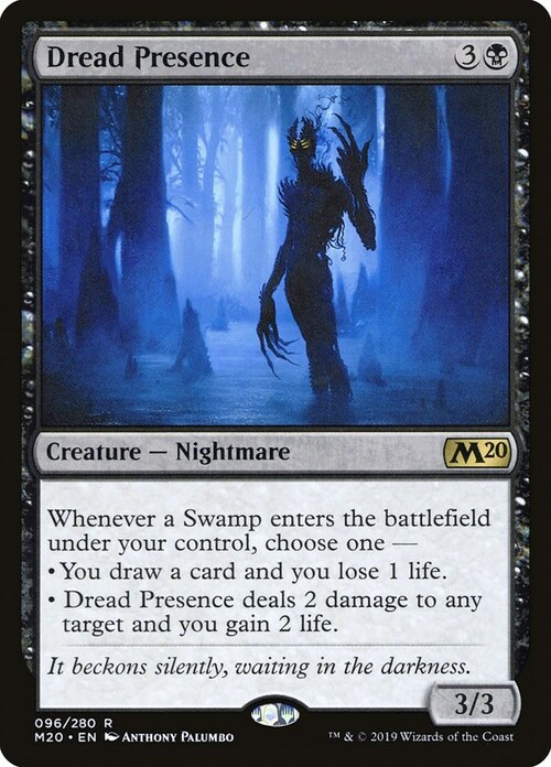 Dread Presence Card Front