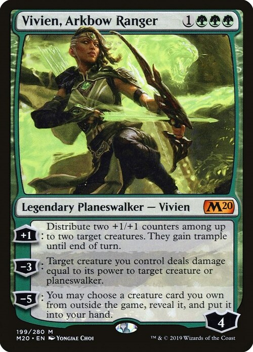 Vivien, Arkbow Ranger Card Front