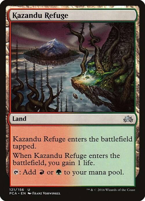 Kazandu Refuge Card Front