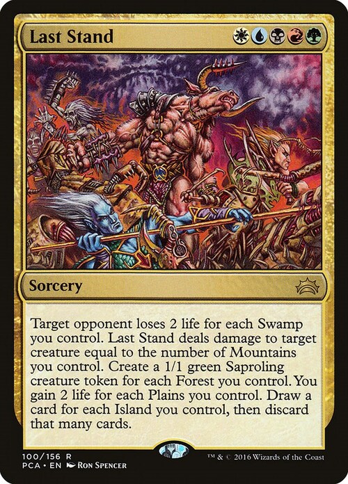 Last Stand Card Front