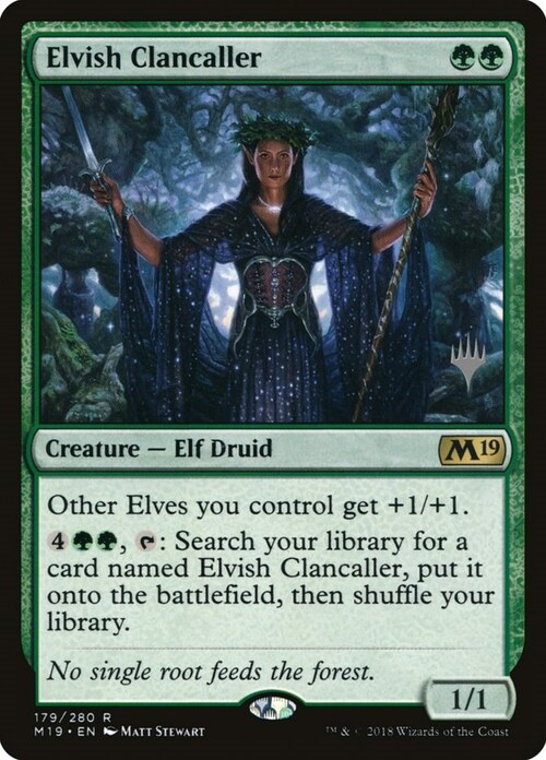 Elvish Clancaller Card Front