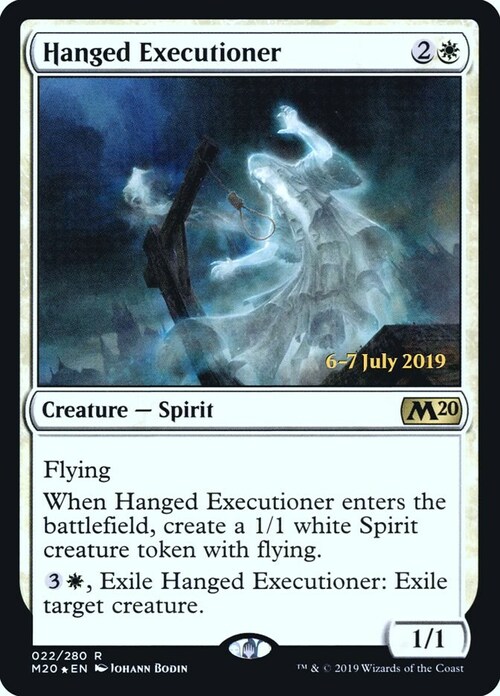 Hanged Executioner Card Front