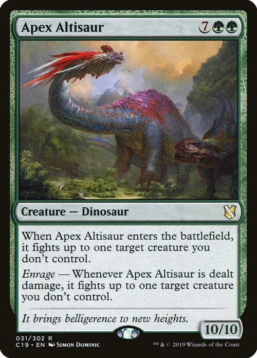 Apex Altisaur Card Front