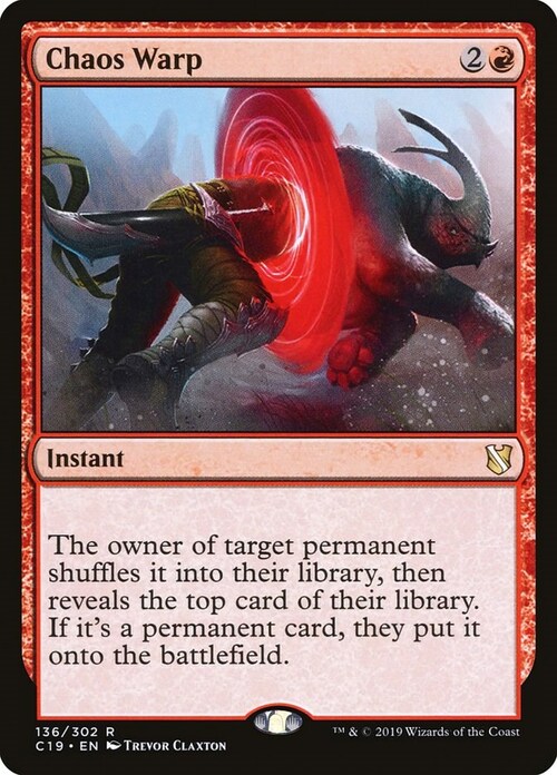 Chaos Warp Card Front