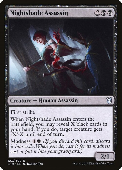 Nightshade Assassin Card Front