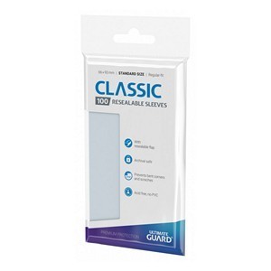 100 Buste Ultimate Guard Classic Resealable