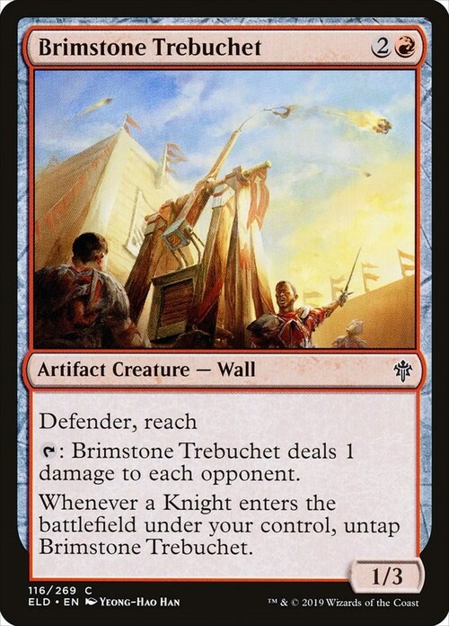 Brimstone Trebuchet Card Front