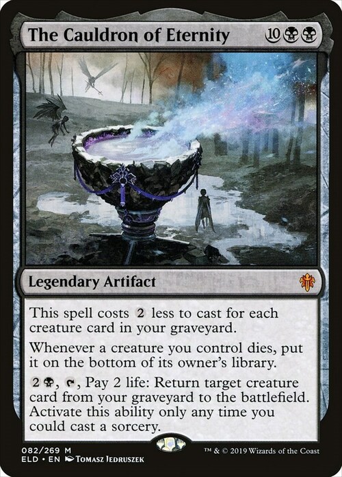 The Cauldron of Eternity Card Front