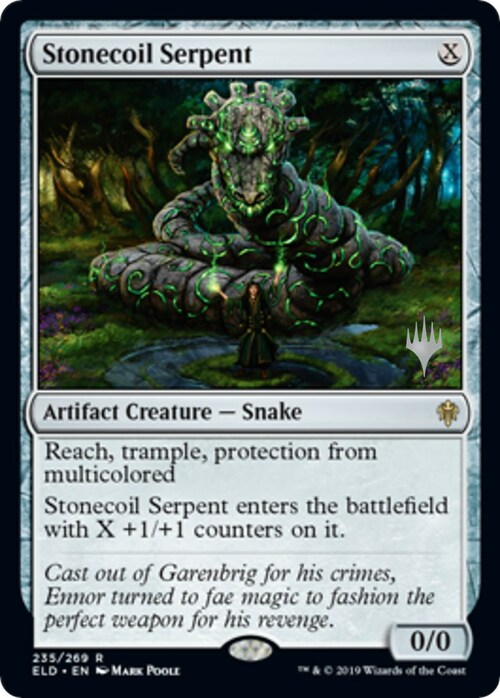 Stonecoil Serpent Card Front