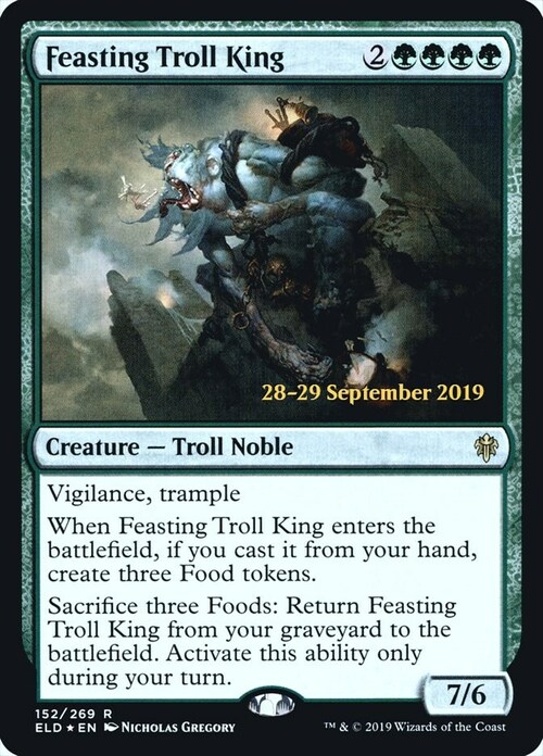 Feasting Troll King Card Front