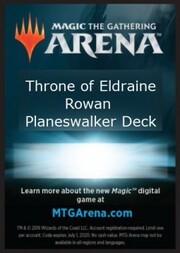 Arena Code Card (Planeswalker Deck)