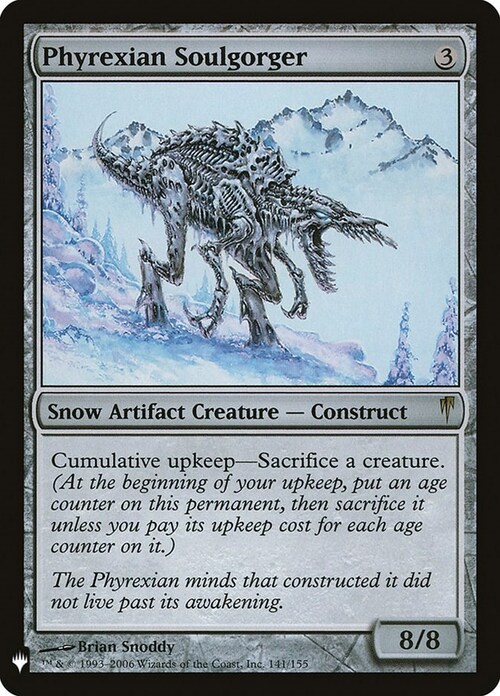 Phyrexian Soulgorger Card Front