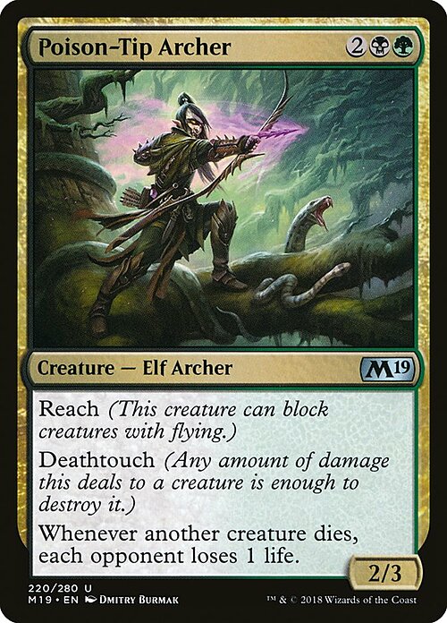 Poison-Tip Archer Card Front