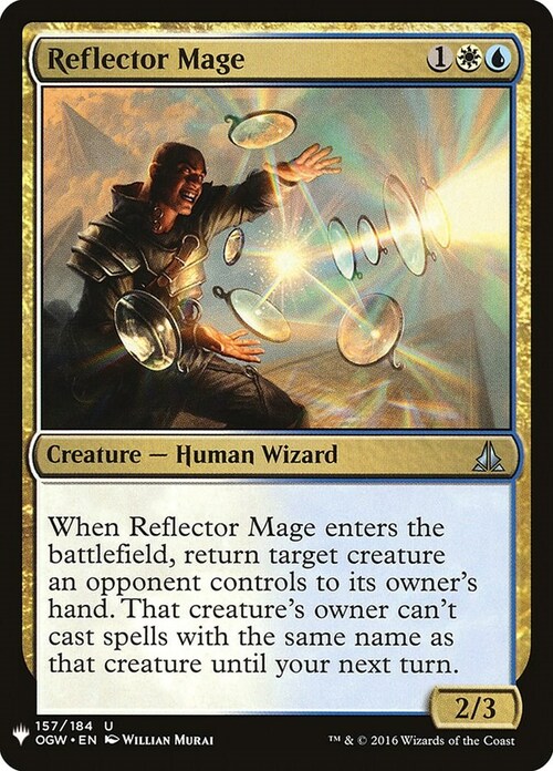 Reflector Mage Card Front