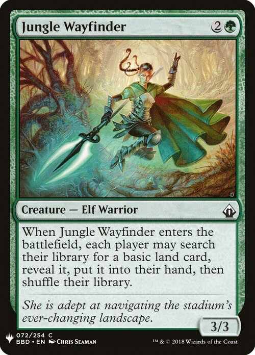 Jungle Wayfinder Card Front