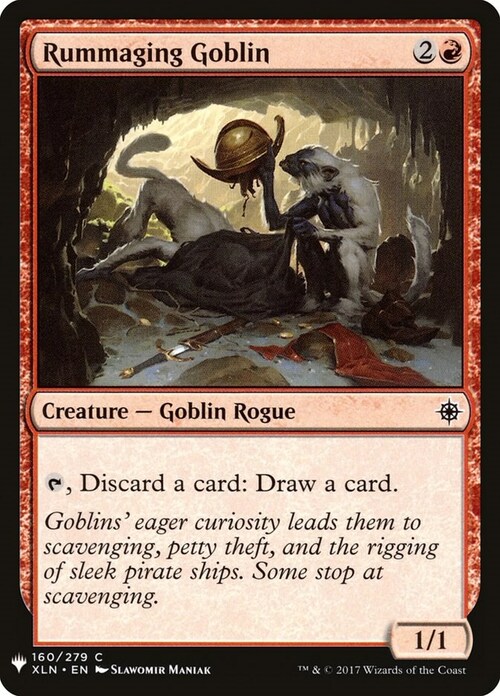 Rummaging Goblin Card Front