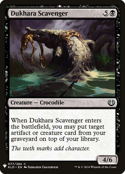 Dukhara Scavenger Card Front