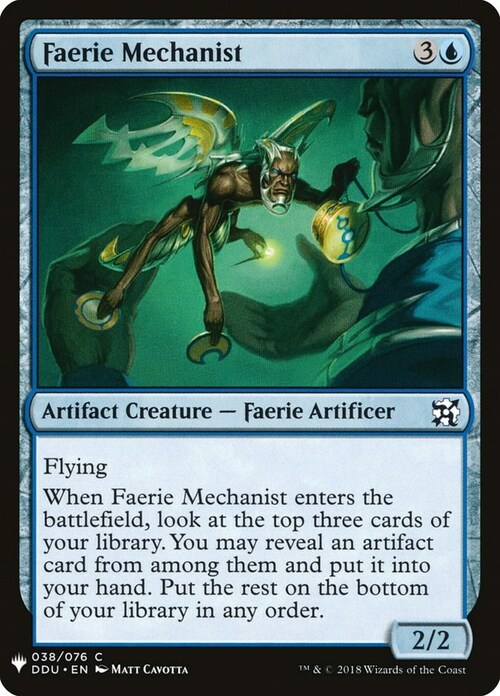 Faerie Mechanist Card Front