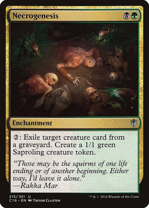 Necrogenesis Card Front